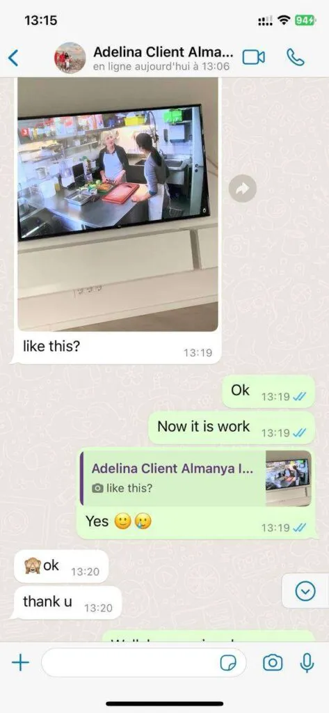 WhatsApp technical support resolution screenshot 4